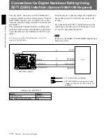 Предварительный просмотр 114 страницы Sony DSR-70 Operating Instructions Manual