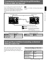 Предварительный просмотр 115 страницы Sony DSR-70 Operating Instructions Manual