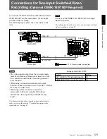 Предварительный просмотр 123 страницы Sony DSR-70 Operating Instructions Manual