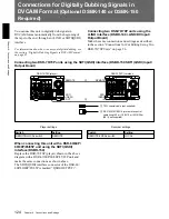 Предварительный просмотр 124 страницы Sony DSR-70 Operating Instructions Manual