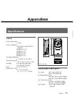 Предварительный просмотр 135 страницы Sony DSR-70 Operating Instructions Manual