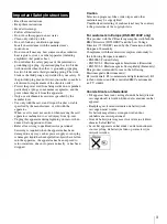 Preview for 3 page of Sony DSR-DR1000P Operating Instructions Manual