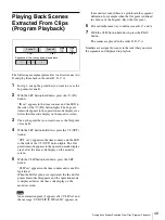 Preview for 49 page of Sony DSR-DR1000P Operating Instructions Manual