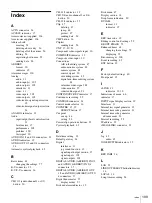 Preview for 109 page of Sony DSR-DR1000P Operating Instructions Manual