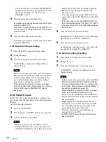 Preview for 18 page of Sony DSR-DU1 Operating Instructions Manual