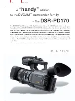 Preview for 2 page of Sony DSR PD170 - Camcorder - 380 KP Brochure & Specs