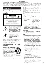 Preview for 3 page of Sony DSR PD170 - Camcorder - 380 KP Operating Instructions Manual