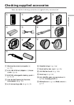 Preview for 9 page of Sony DSR PD170 - Camcorder - 380 KP Operating Instructions Manual