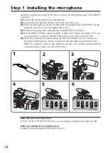 Preview for 10 page of Sony DSR PD170 - Camcorder - 380 KP Operating Instructions Manual