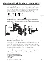 Preview for 35 page of Sony DSR PD170 - Camcorder - 380 KP Operating Instructions Manual