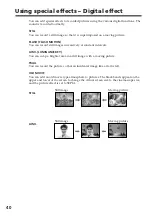 Preview for 40 page of Sony DSR PD170 - Camcorder - 380 KP Operating Instructions Manual