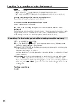 Preview for 66 page of Sony DSR PD170 - Camcorder - 380 KP Operating Instructions Manual