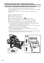 Preview for 76 page of Sony DSR PD170 - Camcorder - 380 KP Operating Instructions Manual