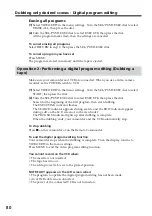 Preview for 80 page of Sony DSR PD170 - Camcorder - 380 KP Operating Instructions Manual