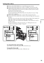 Preview for 91 page of Sony DSR PD170 - Camcorder - 380 KP Operating Instructions Manual