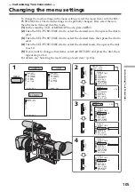 Preview for 105 page of Sony DSR PD170 - Camcorder - 380 KP Operating Instructions Manual