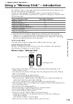 Preview for 113 page of Sony DSR PD170 - Camcorder - 380 KP Operating Instructions Manual