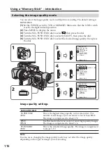 Preview for 116 page of Sony DSR PD170 - Camcorder - 380 KP Operating Instructions Manual