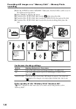 Preview for 120 page of Sony DSR PD170 - Camcorder - 380 KP Operating Instructions Manual