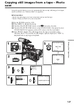 Preview for 127 page of Sony DSR PD170 - Camcorder - 380 KP Operating Instructions Manual