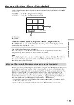 Preview for 131 page of Sony DSR PD170 - Camcorder - 380 KP Operating Instructions Manual