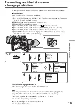 Preview for 135 page of Sony DSR PD170 - Camcorder - 380 KP Operating Instructions Manual