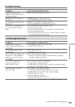 Preview for 147 page of Sony DSR PD170 - Camcorder - 380 KP Operating Instructions Manual