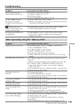 Preview for 149 page of Sony DSR PD170 - Camcorder - 380 KP Operating Instructions Manual