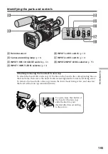 Preview for 165 page of Sony DSR PD170 - Camcorder - 380 KP Operating Instructions Manual