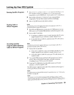 Preview for 23 page of Sony DSS SAT-A1 Operating Instructions Manual