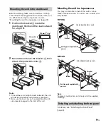 Предварительный просмотр 19 страницы Sony DSX-A100U Operating Instructions Manual