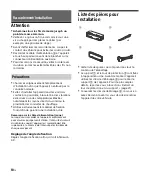 Preview for 60 page of Sony DSX-A200UI Operating Instructions Manual