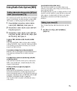 Preview for 9 page of Sony DSX-A300DAB Operating Instructions Manual