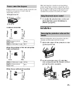 Preview for 25 page of Sony DSX-A310DAB Operating Instructions Manual