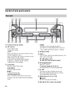 Preview for 6 page of Sony DSX-A405BT Operating Instructions Manual