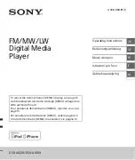 Sony DSX-A40UI Operating Instructions Manual preview