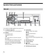 Предварительный просмотр 4 страницы Sony DSX-A40UI Operating Instructions Manual