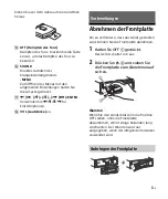 Предварительный просмотр 27 страницы Sony DSX-A40UI Operating Instructions Manual