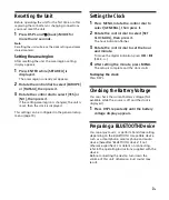 Preview for 7 page of Sony DSX-A410BT Operating Instructions Manual