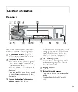 Предварительный просмотр 9 страницы Sony DSX-A50BT Operating Instructions Manual