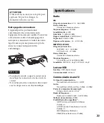 Предварительный просмотр 123 страницы Sony DSX-A50BT Operating Instructions Manual