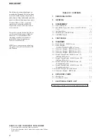 Preview for 2 page of Sony DSX-A50BT Service Manual