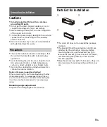 Предварительный просмотр 33 страницы Sony DSX-A510BD Operating Instructions Manual