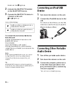 Предварительный просмотр 10 страницы Sony DSX-A60BT Operating Instructions Manual