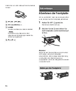 Предварительный просмотр 38 страницы Sony DSX-A60BT Operating Instructions Manual