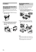 Preview for 14 page of Sony DSX-B41D Operating Instructions Manual