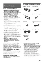 Preview for 41 page of Sony DSX-B41D Operating Instructions Manual