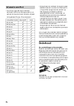 Preview for 70 page of Sony DSX-B41D Operating Instructions Manual