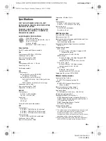 Preview for 25 page of Sony DSX-B700W Operating Instructions Manual