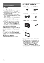 Предварительный просмотр 10 страницы Sony DSX-B710D Operating Instructions Manual